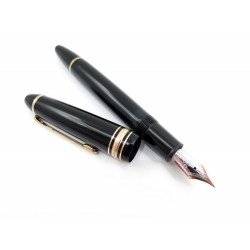 VINTAGE STYLO PLUME MONTBLANC RESINE NOIR 146 