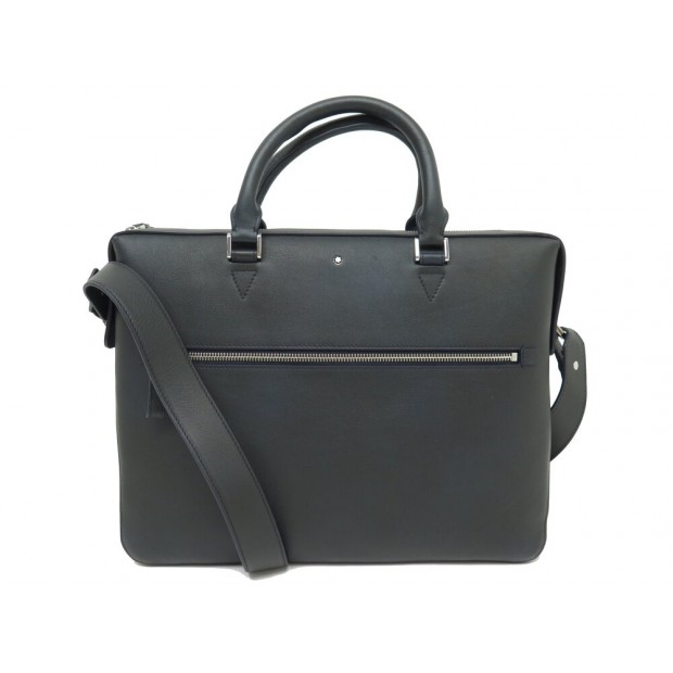 NEUF SACOCHE MONTBLANC MEISTERSTUCK SFUMATO SLIM 123671 CUIR BRIEFCASE BAG 1585€