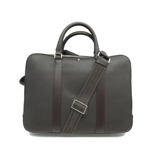 NEUF SACOCHE MONTBLANC PORTE DOCUMENTS MEISTERSTUCK SLIM SOFT GRAIN 114452 1585€