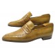 CHAUSSURES BERLUTI ANDY CICATRICE 9 43 EN CUIR PATINE MIEL LOAFERS SHOES 2230€