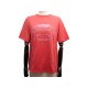 NEUF TSHIRT HERMES BRIDES DE GALA M 38 HUGO GRYGKAR COTON ROUGE COTTON TOP 590€