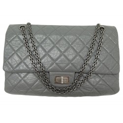 SAC A MAIN CHANEL 2.55 GRAND JUMBO EN CUIR MATELASSE BANDOULIERE HANDBAG 11100€