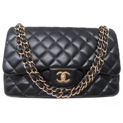 SAC A MAIN CHANEL TIMELESS 11.12 GRAND CLASSIQUE JUMBO LEATHER HANDBAG 11100€