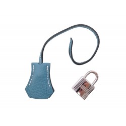 LOT HERMES CADENAS + TIRETTE AVEC CLOCHETTE CLE POUR SAC KELLY PADLOCK BELL KEYS