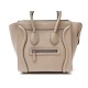 SAC A MAIN CELINE LUGGAGE MICRO EN CUIR GRAINE TAUPE POCHON HANDBAG PURSE 2600€