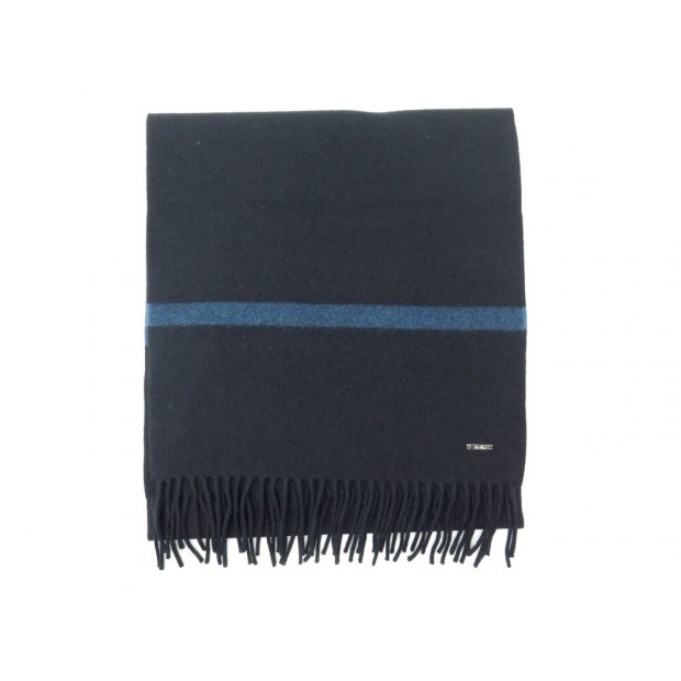 NEUF ECHARPE LORO PIANA TWELVE BABY CASHMERE FAO9579 CACHEMIRE BLEU MARINE 790€