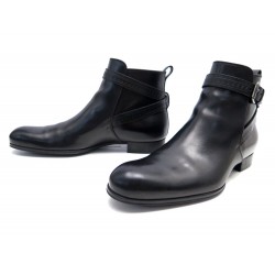 CHAUSSURES LOUIS VUITTON BOROUGH ANKLE BOOTS B60Q1XPC02N090 9 43 BOTTINES 1200€