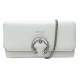 NEUF SAC A MAIN JIMMY CHOO MADELINE WALLET ON CHAIN J000141382001 CUIR BAG 975€