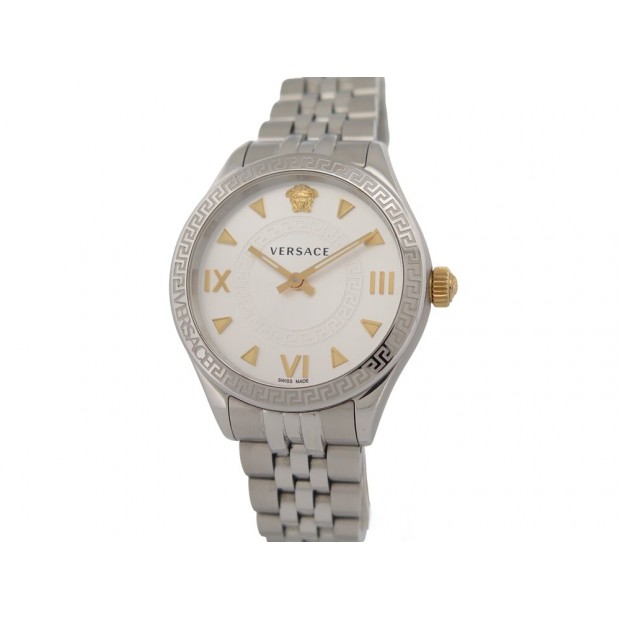 NEUF MONTRE VERSACE HELLENYIUM LADY VE2S00322 EN ACIER QUARTZ NEW WATCH 830€