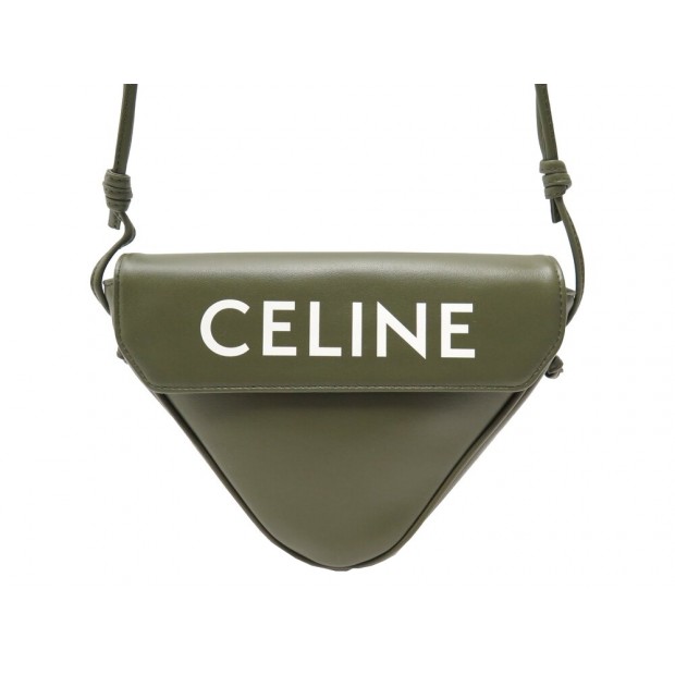 NEUF SAC A MAIN CELINE TRIANGLE LOGO 195903DCS.31DO EN CUIR HAND BAG PURSE 1100€