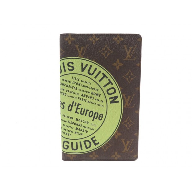 NEUF COUVERTURE BLOC NOTE CAHIER LOUIS VUITTON CITY GUIDE VILLES D'EUROPE COVER