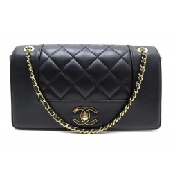 NEUF SAC A MAIN CHANEL MADEMOISELLE VINTAGE MEDIUM FLAP BAG BANDOULIERE 2800€