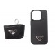 NEUF LOT PRADA COQUE POUR IPHONE 15 PRO + CHARM ETUI AIRPODS PRO NYLON CASE 690€