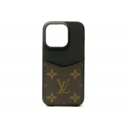 NEUF COQUE TELEPHONE LOUIS VUITON IPHONE 15 PRO TOILE MONOGRAM PHONE CASE 360€