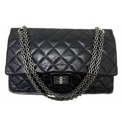 SAC A MAIN CHANEL 2.55 GRAND JUMBO CUIR MATELASSE BANDOULIERE HANDBAG 11100€