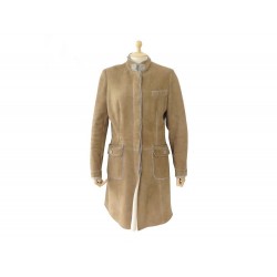 MANTEAU BRUNELLO CUCINELLI EN PEAU LAINEE 