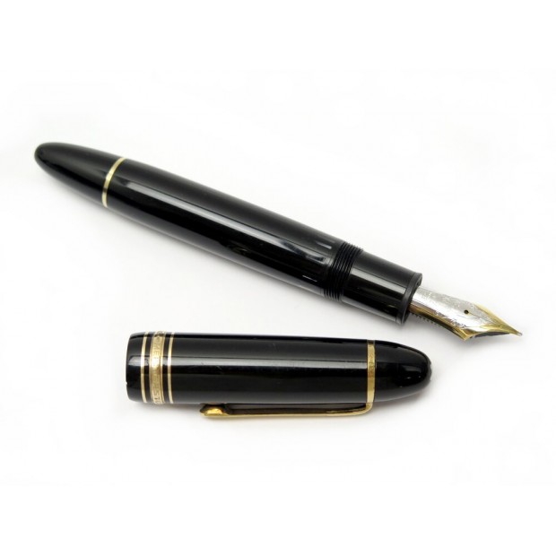 VINTAGE STYLO PLUME MONTBLANC MEISTERSTUCK 149 MB115384 NOIR FOUNTAIN PEN 970€