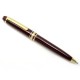 STYLO BILLE MONTBLANC MEISTERSTUCK MOZART PM RESINE BORDEAUX BALLPOINT PEN 400€