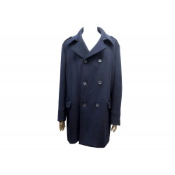 NEUF MANTEAU LONG LORO PIANA DOUBLE BOUTONNAGE XL 56 BABY CACHEMIRE COAT 8200€