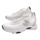 NEUF CHAUSSURES CHANEL TRAINER LOGO CC G38750 37 BASKETS SNEAKERS SHOES 1400€