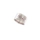 NEUF BAGUE HERMES COLLIER DE CHIEN MEDOR H106513B 56 EN ARGENT MASSIF ECRIN 745€