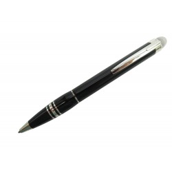 NEUF STYLO BILLE MONTBLANC STARWALKER PLATINIUM 8486 RESINE BALLPOINT PEN 520€