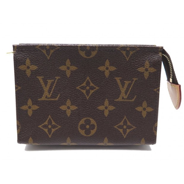 NEUF POCHETTE LOUIS VUITTON M47546 TROUSSE POCHE TOILETTE 15 TOILE MONOGRAM 450€