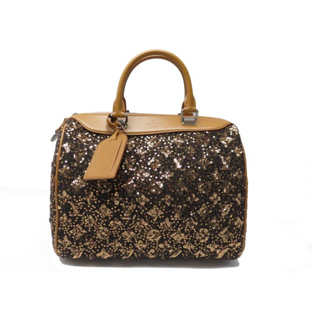 NEUF SAC A MAIN LOUIS VUITTON SPEEDY 30 SUNSHINE EXPRESS SEQUIN M40800 HAND BAG