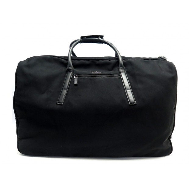 SAC DE VOYAGE GUCCI A MAIN 012.095 EN TOILE NOIR CANVAS TRAVEL BAG 1700€