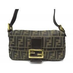 SAC A MAIN FENDI BAGUETTE 26424 EN TOILE ZUCCA MONOGRAMME FF CANVAS PURSE 2900€