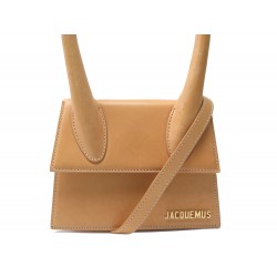 SAC A MAIN JACQUEMUS LE CHIQUITO MOYEN 213BA002 EN CUIR BANDOULIERE HANDBAG 720€