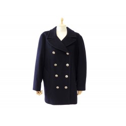 VINTAGE MANTEAU HERMES CABAN EN CACHEMIRE 