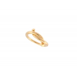 BAGUE CARTIER ENTRELACES TAILLE 50 EN OR JAUNE 18K 4.5G YELLOW GOLD RING 1430€