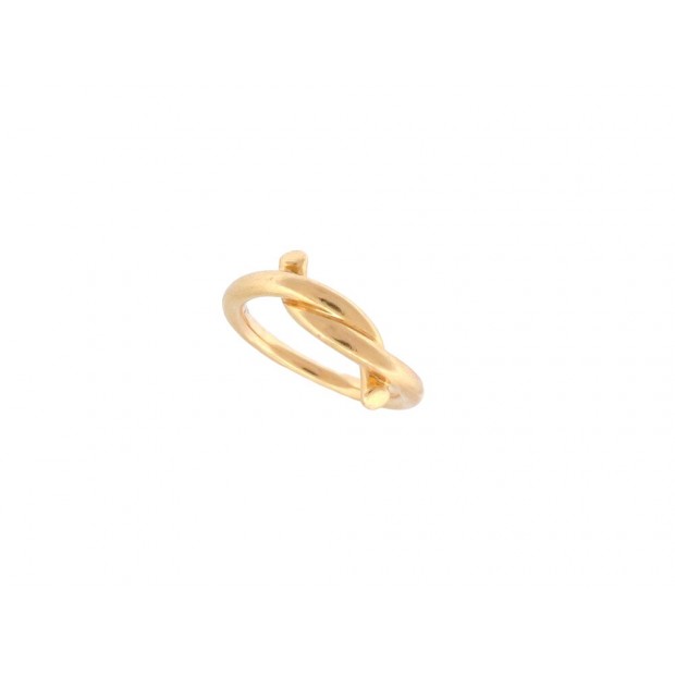 BAGUE CARTIER ENTRELACES TAILLE 50 EN OR JAUNE 18K 4.5G YELLOW GOLD RING 1430€