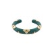 BRACELET LOUIS VUITTON DAILY JONC MONOGRAM M63117 21 T GM VERT BANGLE STRAP 450€