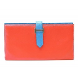 PORTEFEUILLE HERMES BEARN CUIR 