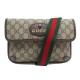 NEUF SAC CEINTURE GUCCI NEO VINTAGE GG SUPREME 493930 TOILE MARRON NEW BAG 950€