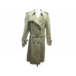 MANTEAU BURBERRY LONDON TRENCH LONG IMPERMEABLE COTON COAT 54 L 1003974 2150€