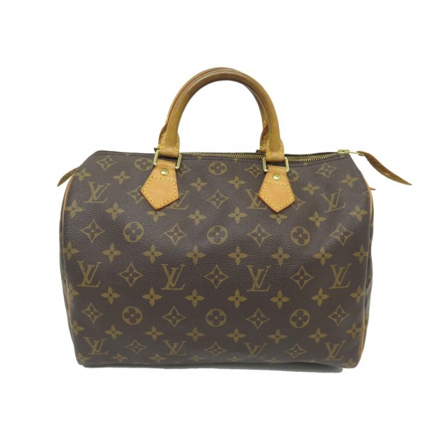 SAC A MAIN LOUIS VUITTON SPEEDY 30 M41108 TOILE MONOGRAM LV HAND BAG PURSE 1430€