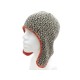 BONNET HERMES NORDIQUE A RABAT MOTIF H T SM 54 EN CACHEMIRE CASHMERE HAT 390€