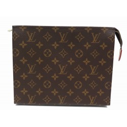 NEUF POCHETTE LOUIS VUITTON TROUSSE DE TOILETTE 26 TOILE MONOGRAM NEW POUCH 750€