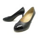 NEUF CHAUSSURES CHANEL G33302 39 ESCARPINS EN CUIR NOIR LEATHER SHOES 1190€