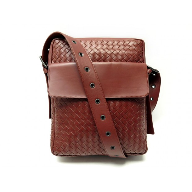 SAC A MAIN BOTTEGA VENETA MESSENGER SACOCHE BANDOULIERE CUIR INTRECCIATO 1480€