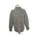 NEUF VESTE HERMES GILET ZIPPE XXL 60 EN LAINE GRISE WOOL NEW JACKET VEST 5000€