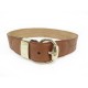 CEINTURE LARGE GUCCI GUCCISSIMA 181465 T 85 CUIR MARRON BROWN LEATHER BELT 450€