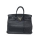 SAC A MAIN HERMES BIRKIN 40 EN CUIR TAURILLON CLEMENCE NOIR 2008 HAND BAG 10400€