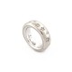 BAGUE POMELLATO ICONICA SLIM PA9106E_O2 T53 EN OR BLANC 18K DIAMANTS RING 4800€