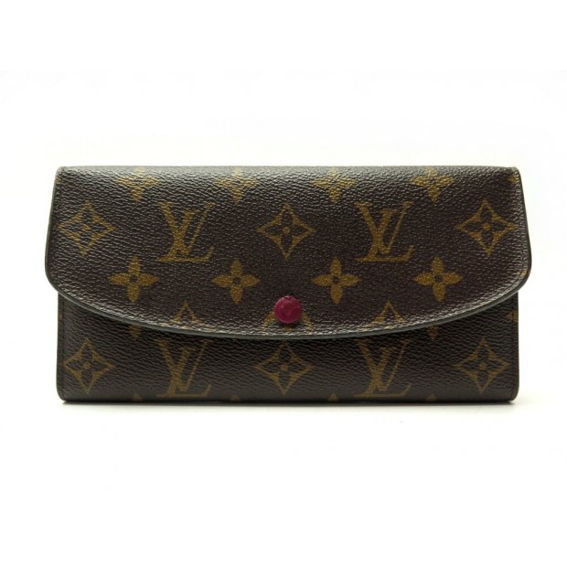 PORTEFEUILLE LOUIS VUITTON EMILIE M60697 EN TOILE MONOGRAM MONNAIE WALLET 530€