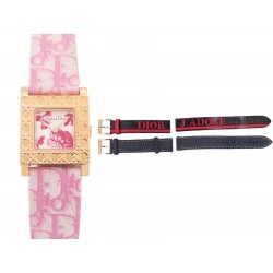 MONTRE CHRISTIAN DIOR LA PARISIENNE D60-159 QUARTZ 25 MM +3 BRACELETS WATCH 950€