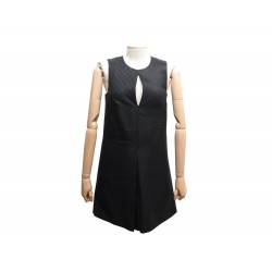 ROBE GUCCI S 40 IT 36 FR COTON & SOIE NOIR FEMME COTTON SILK BLACK DRESS 1000€